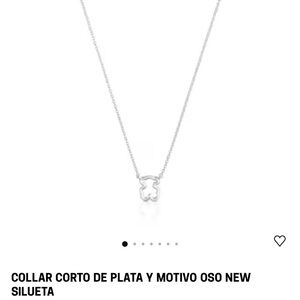 Silver Bear Pendant Necklace